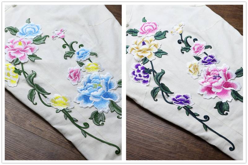 Gestickte Applikationen, Gestickte Blume, Aufnäher Zum Aufnähen Für Kleidzubehör, Kleid Diy, Blumenapplikationen | 168-114 von POPOLace