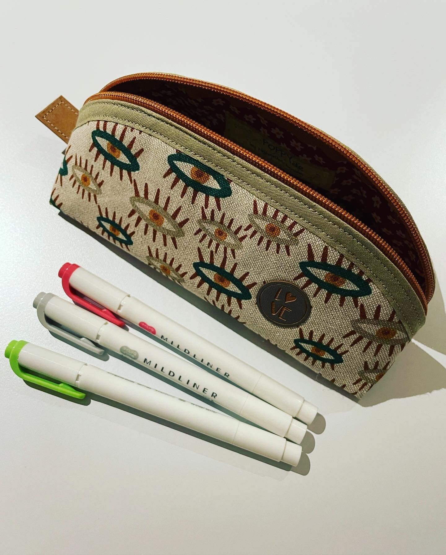 Kosmetiktäschchen/stiftemäppchen Aus Canvas | Baumwolle Mit Augenprint Kosmetiktäschchen/stiftemäppchen Aus Canvas | Baumwolle Mit Augenprint von POPPYde