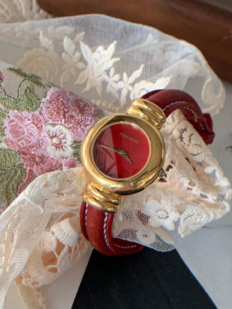 Vintage Emile Pequignet Damen Schweizer Uhr Vergoldet 10 Mikron, Swiss Made von POPTheCenturyTime