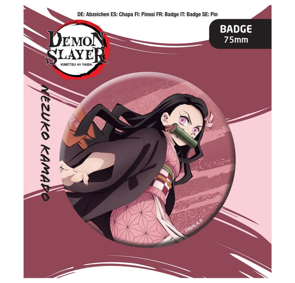 POPbuddies Anstecknadel Demon Slayer: Kimetsu no Yaiba Ansteck-Button Nezuko Kamado POPbuddies Anstecknadel Demon Slayer: Kimetsu no Yaiba Ansteck-Button Nezuko Kamado von POPbuddies