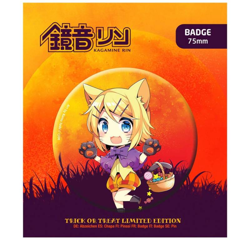 POPbuddies Anstecknadel Hatsune Miku Ansteck-Button Halloween Limited Edition Kagamine Rin POPbuddies Anstecknadel Hatsune Miku Ansteck-Button Halloween Limited Edition Kagamine Rin von POPbuddies