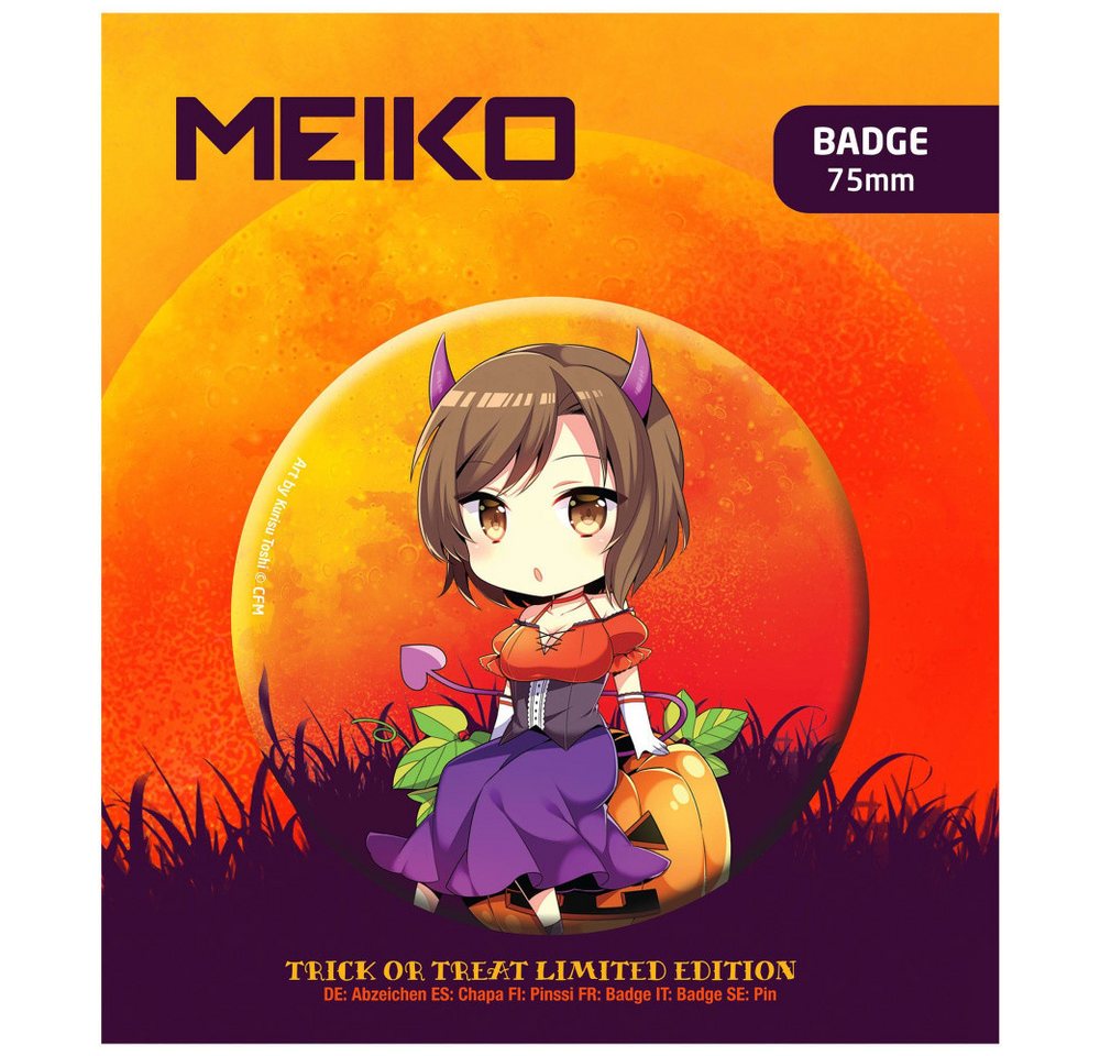 POPbuddies Anstecknadel Hatsune Miku Ansteck-Button Halloween Limited Edition Meiko POPbuddies Anstecknadel Hatsune Miku Ansteck-Button Halloween Limited Edition Meiko von POPbuddies