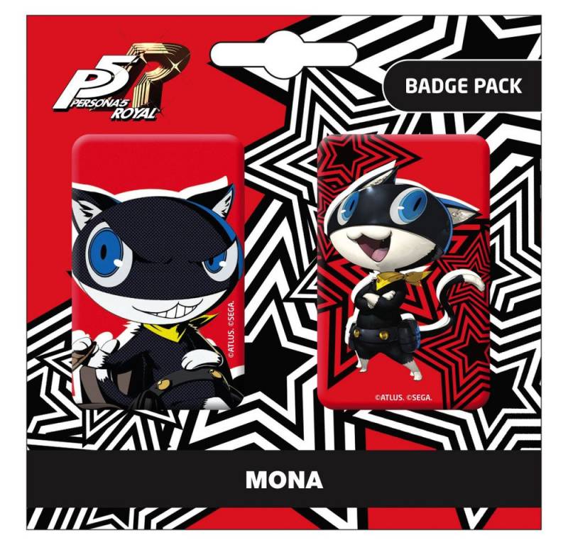 POPbuddies Anstecknadel Persona 5 Royal Ansteck-Buttons Doppelpack Mona / Morgana POPbuddies Anstecknadel Persona 5 Royal Ansteck-Buttons Doppelpack Mona / Morgana von POPbuddies