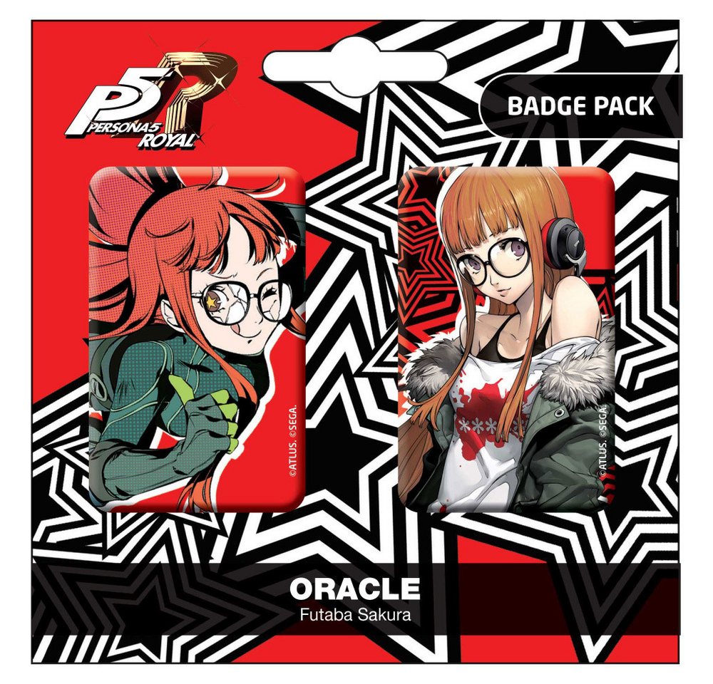 POPbuddies Anstecknadel Persona 5 Royal Ansteck-Buttons Doppelpack Oracle / Futaba Sakura POPbuddies Anstecknadel Persona 5 Royal Ansteck-Buttons Doppelpack Oracle / Futaba Sakura von POPbuddies