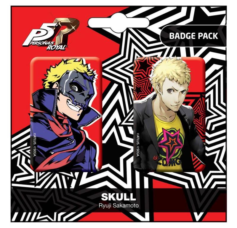 POPbuddies Anstecknadel Persona 5 Royal Ansteck-Buttons Doppelpack Skull / Ryui Sakamoto POPbuddies Anstecknadel Persona 5 Royal Ansteck-Buttons Doppelpack Skull / Ryui Sakamoto von POPbuddies