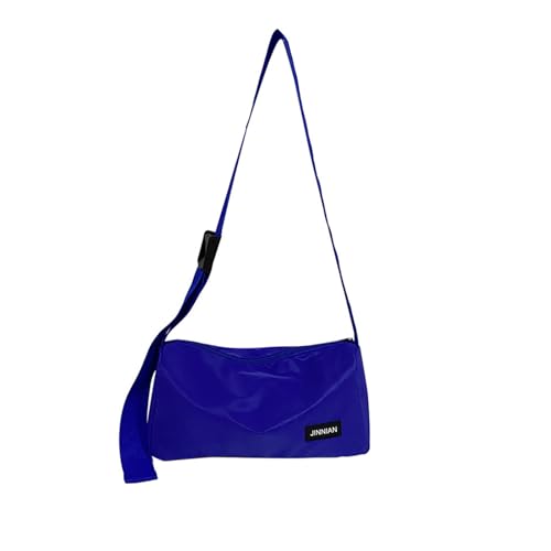 PORRASSO Umhängetasche Damen Schultertasche Casual Crossbody Bag Paare Nylon Messenger-Tasche für Reisen Täglichen Gebrauch Blau von PORRASSO