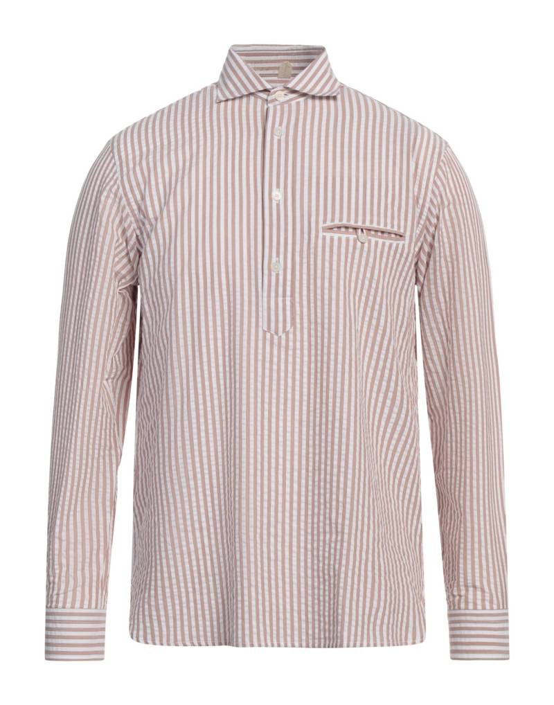 PORTOFIORI Hemd Herren Hellbraun von PORTOFIORI