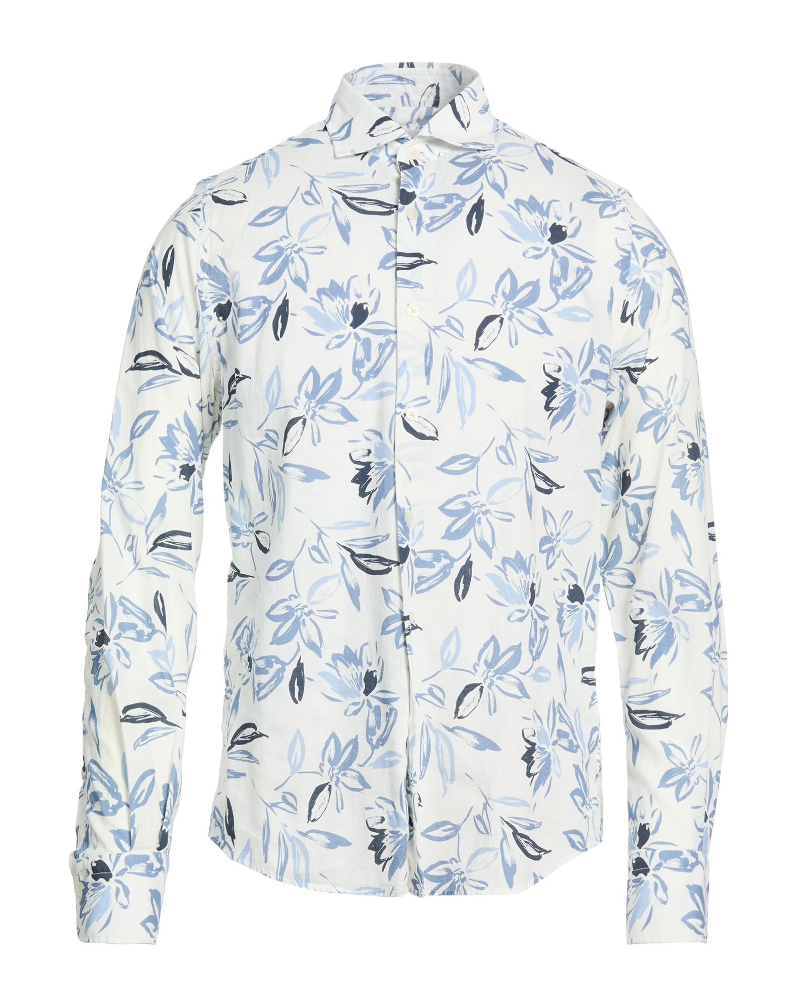 PORTOFIORI Hemd Herren Taubenblau von PORTOFIORI