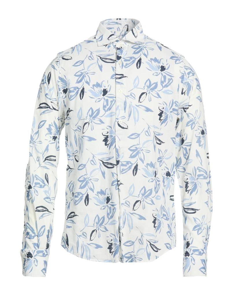 PORTOFIORI Hemd Herren Taubenblau von PORTOFIORI