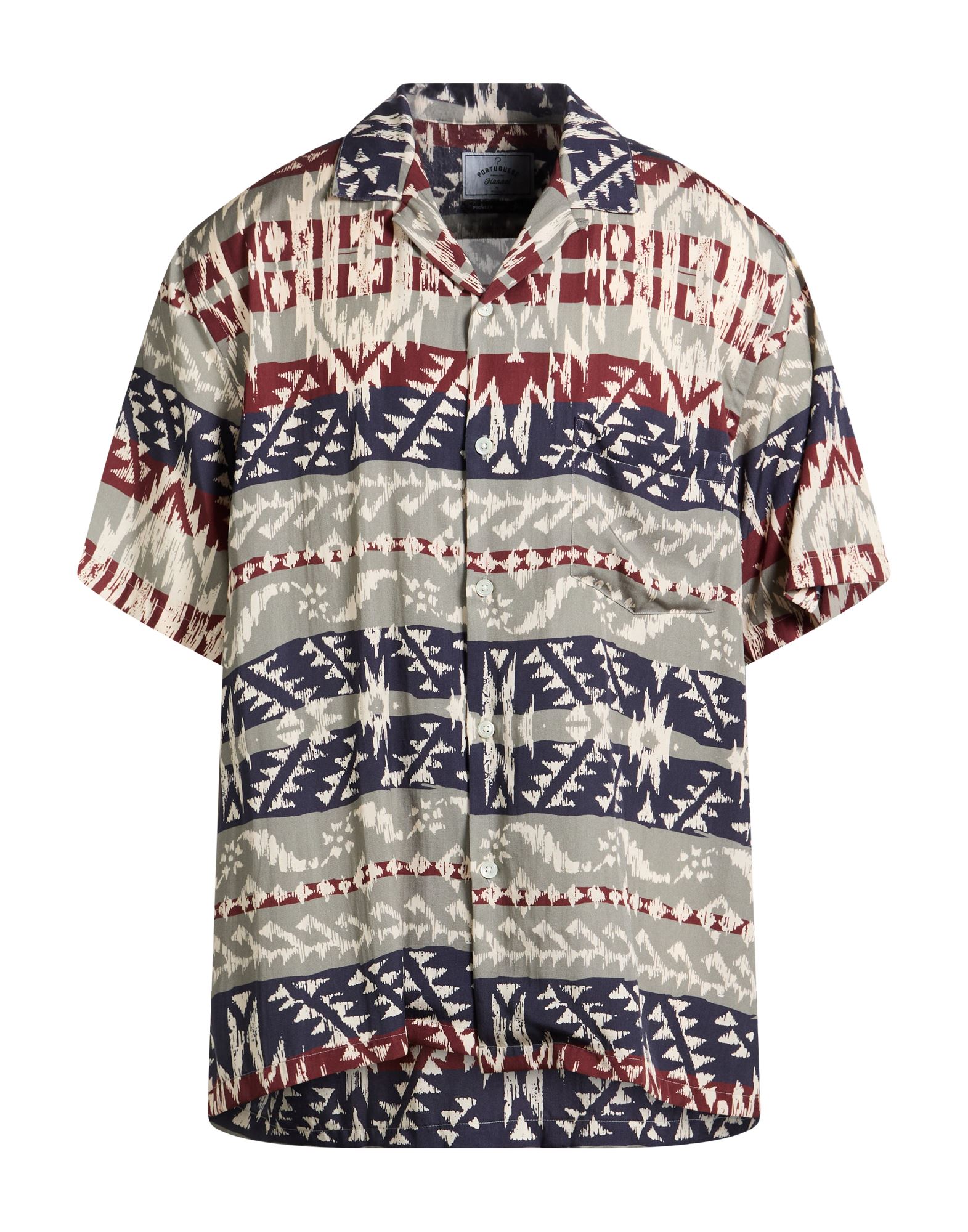 PORTUGUESE FLANNEL Hemd Herren Bordeaux von PORTUGUESE FLANNEL