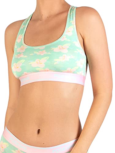 POSESHE Women's Bralettes Bras, Regular & Plus Size Ladies Everyday Bras, Sustainable Modal Seamless Bralettes, Pink,1X von POSESHE