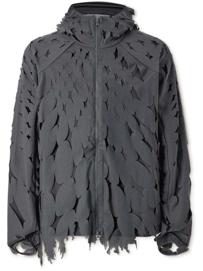 POST ARCHIVE FACTION - 5.1 Reversible Cutout Tech-Shell Hooded Jacket - Men - Gray - S von POST ARCHIVE FACTION