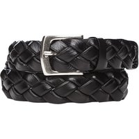 POST & CO Herren Gürtel schwarz Leder geprägt POST & CO Herren Gürtel schwarz Leder geprägt von POST & CO