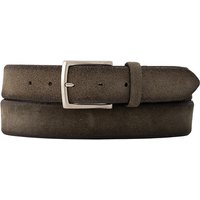 POST & CO Herren Gürtel grün Veloursleder POST & CO Herren Gürtel grün Veloursleder von POST & CO