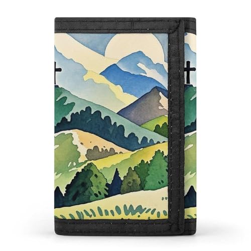 Believe in Wallet Kompakte dreifach gefaltete Geldbörse mit Schlüsselanhänger, leicht und langlebig, für Outdoor, Stil, Einheitsgröße, klassisch Believe in Wallet Kompakte dreifach gefaltete Geldbörse mit Schlüsselanhänger, leicht und langlebig, für Outdoor, Stil, Einheitsgröße, klassisch von POTSCBVW