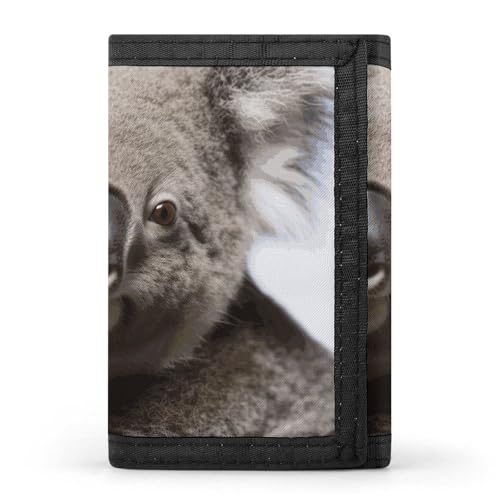 POTSCBVW Koala Bear Geldbörse, kompakt, dreifach gefaltet, mit Schlüsselanhänger, leicht und langlebig, für den Außenbereich, Stil, Einheitsgröße, klassisch POTSCBVW Koala Bear Geldbörse, kompakt, dreifach gefaltet, mit Schlüsselanhänger, leicht und langlebig, für den Außenbereich, Stil, Einheitsgröße, klassisch von POTSCBVW