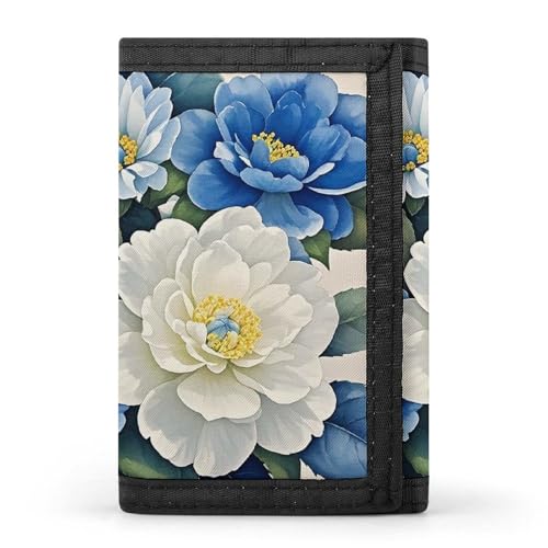 POTSCBVW Kompakte dreifach gefaltete Geldbörse mit Schlüsselanhänger, leicht und langlebig, für den Außenbereich, Stil, Einheitsgröße, klassisch POTSCBVW Kompakte dreifach gefaltete Geldbörse mit Schlüsselanhänger, leicht und langlebig, für den Außenbereich, Stil, Einheitsgröße, klassisch von POTSCBVW