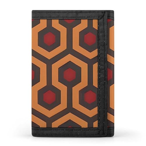 POTSCBVW Shining Overlook Geldbörse, kompakt, dreifach gefaltet, mit Schlüsselanhänger, leicht und langlebig, für den Außenbereich, Stil, Einheitsgröße, klassisch von POTSCBVW