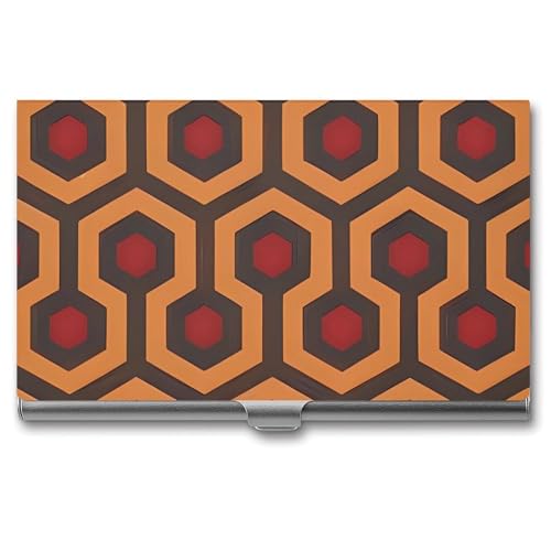 POTSCBVW Shining Overlook Visitenkartenhalter, superleicht, tragbar, Aluminiumlegierung, Kreditkarten-Organizer, schlank, professionelles Visitenkartenetui für Büroangestellte, Männer und Frauen von POTSCBVW