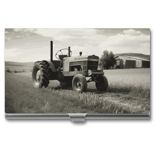 POTSCBVW Visitenkartenhalter Traktor Landwirtschaft Ruhig Superleicht Tragbar Aluminiumlegierung Kreditkarten-Organizer Slim Professional Visitenkartenetui für Büroangestellte Männer und Frauen POTSCBVW Visitenkartenhalter Traktor Landwirtschaft Ruhig Superleicht Tragbar Aluminiumlegierung Kreditkarten-Organizer Slim Professional Visitenkartenetui für Büroangestellte Männer und Frauen von POTSCBVW