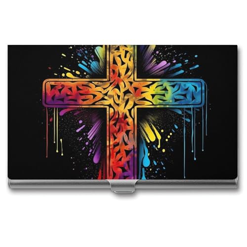 POTSCBVW Visitenkartenhalter mit Farbwechselmuster, superleicht, tragbar, Aluminiumlegierung, Kreditkarten-Organizer, schmal, professionelles Visitenkartenetui für Büroangestellte, Männer und Frauen POTSCBVW Visitenkartenhalter mit Farbwechselmuster, superleicht, tragbar, Aluminiumlegierung, Kreditkarten-Organizer, schmal, professionelles Visitenkartenetui für Büroangestellte, Männer und Frauen von POTSCBVW