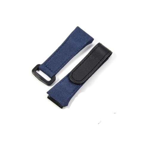 POTUBI Passend for RM50 Rm53, schlichtes Leder, Nylon-Canvas, Herren-Uhrenarmband, 25 mm, Schraubendreher-Uhrenarmbänder(D Blue(4 Stars Tool)) von POTUBI
