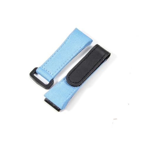 POTUBI Passend for RM50 Rm53, schlichtes Leder, Nylon-Canvas, Herren-Uhrenarmband, 25 mm, Schraubendreher-Uhrenarmbänder(L Blue(5 Stars Tool)) von POTUBI