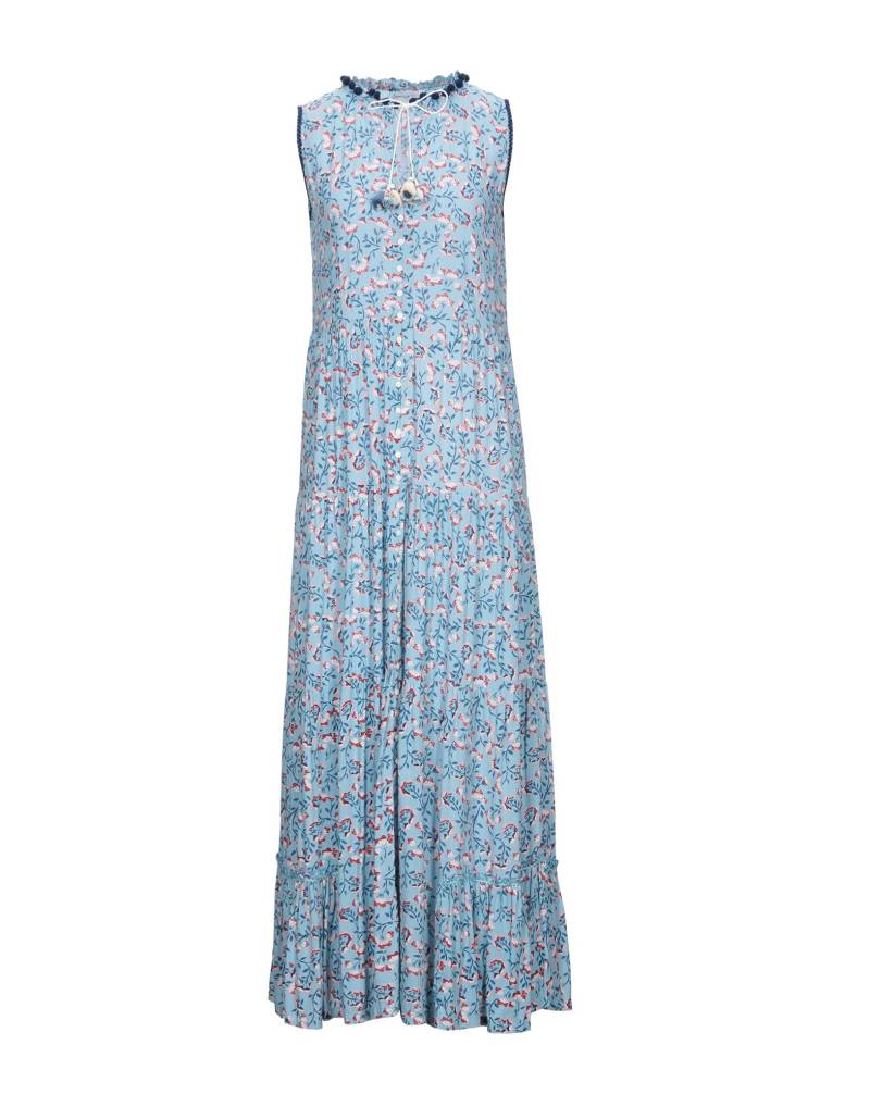 POUPETTE ST BARTH Maxi-kleid Damen Himmelblau von POUPETTE ST BARTH