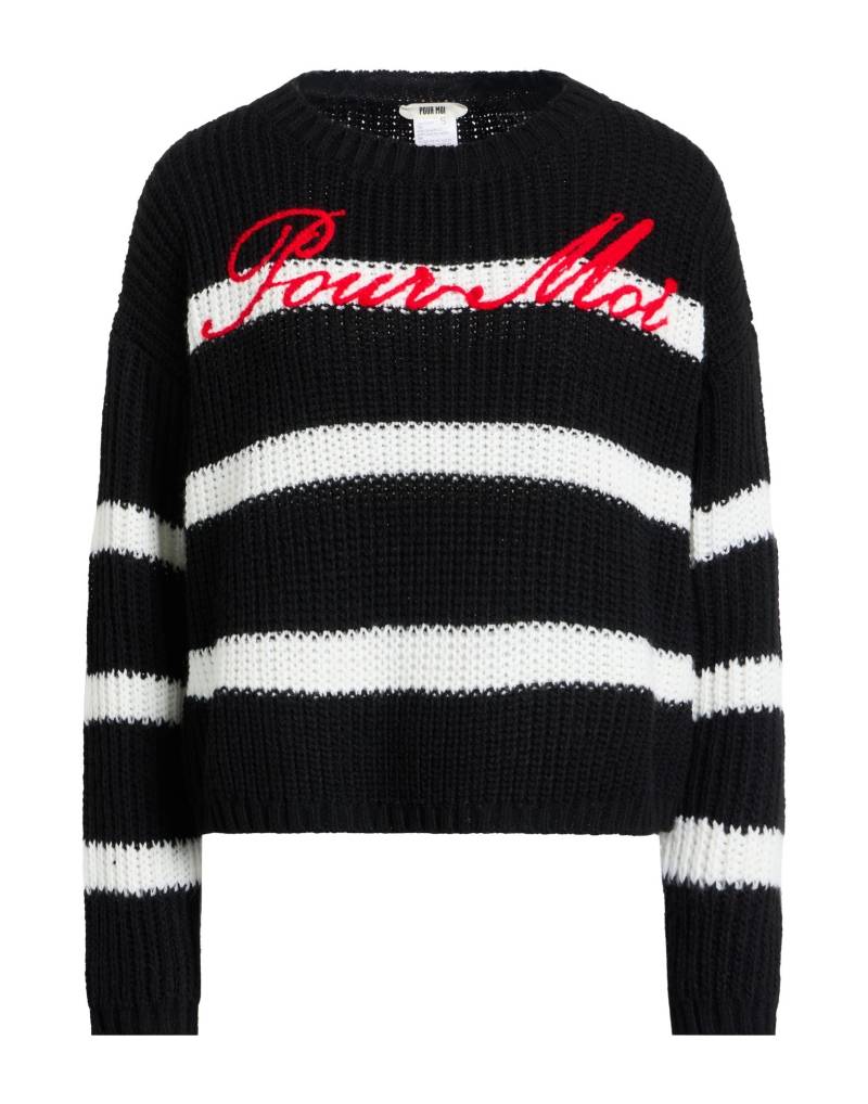 POUR MOI Pullover Damen Schwarz von POUR MOI