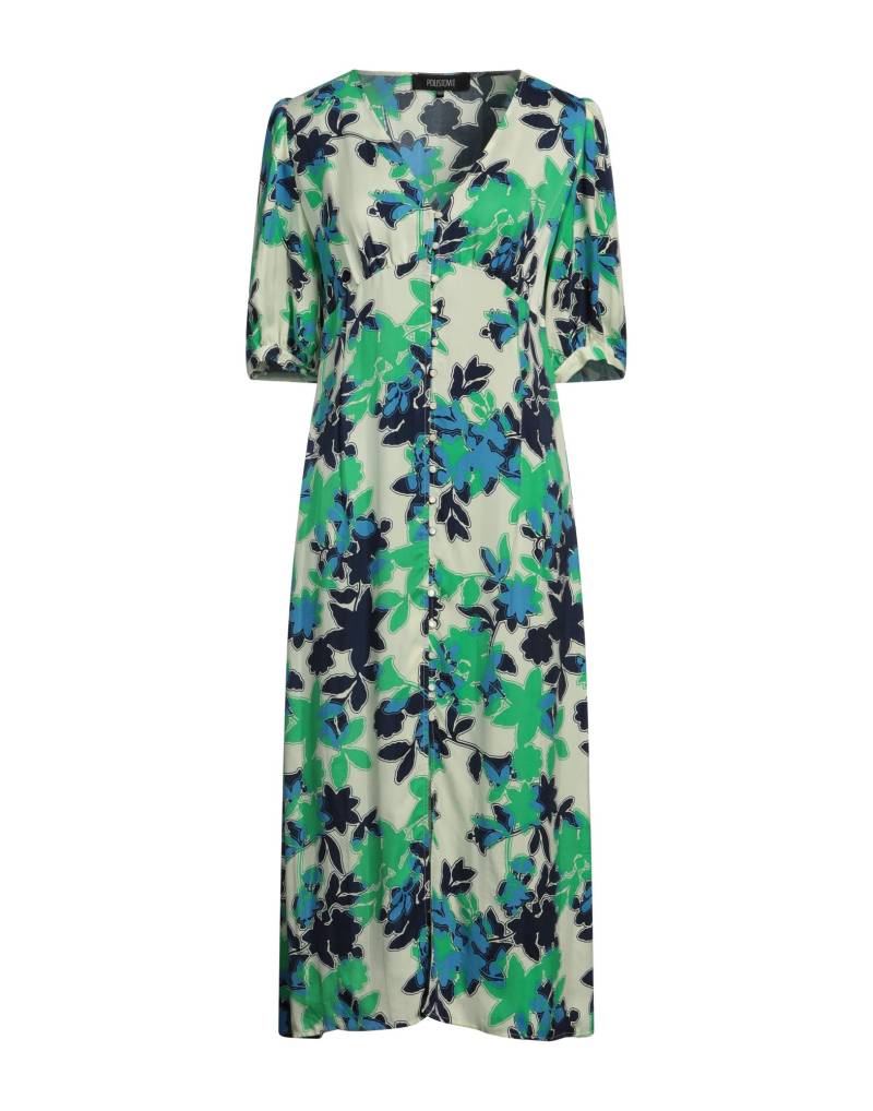 POUSTOVIT Midi-kleid Damen Grün von POUSTOVIT