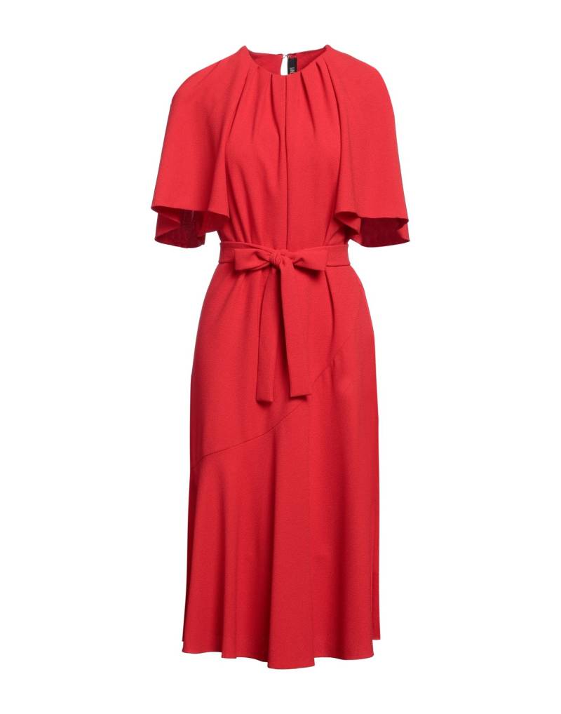 POUSTOVIT Midi-kleid Damen Rot von POUSTOVIT
