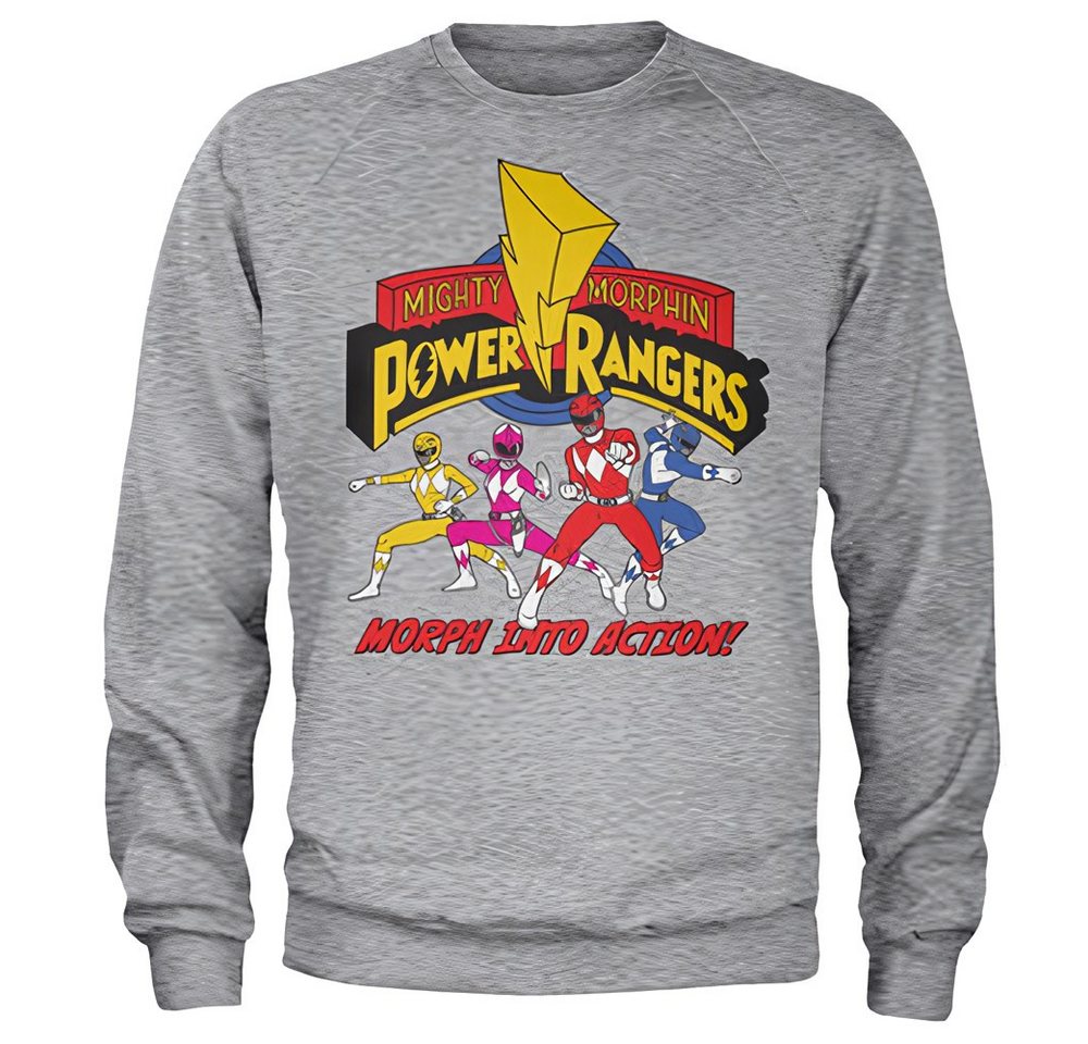 POWER RANGERS Rundhalspullover Morph Into Action Sweatshirt POWER RANGERS Rundhalspullover Morph Into Action Sweatshirt von POWER RANGERS