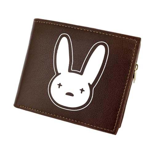 POWERFY Geldbeutel Kinder Bad Bun. ny, Schmale Bi-Fold Geldbeutel Klein Damen, Kunstleder Geldbörse Münzbörse Wallet, für Jugend(Color:Multicolor 2) von POWERFY