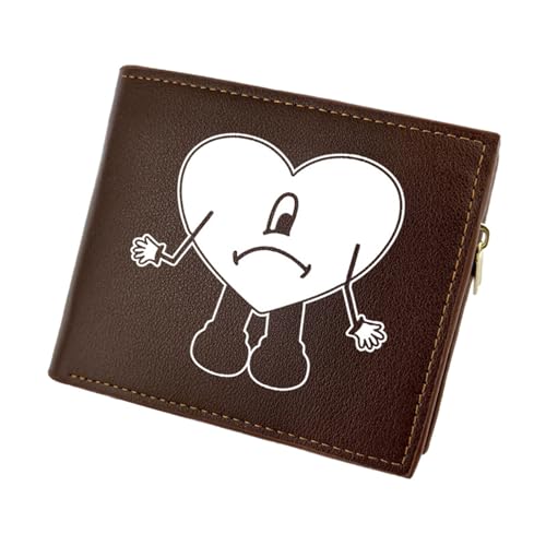 POWERFY Geldbeutel Kinder Bad Bun. ny, Schmale Bi-Fold Geldbeutel Klein Damen, Kunstleder Geldbörse Münzbörse Wallet, für Jugend(Color:Multicolor 3) von POWERFY