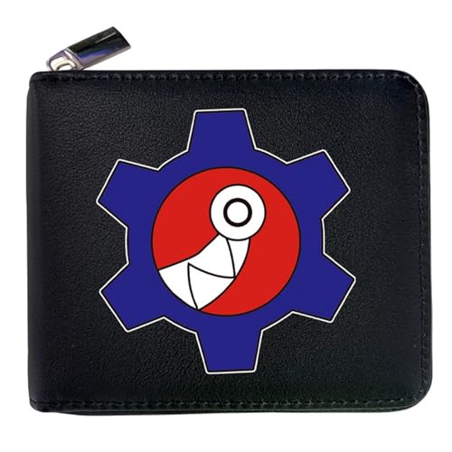 POWERFY SK8 The Infi-nity Anime Geldbörse, Lustig Süß Spaß Card Holder Wallet, Kindergeldbörse für Ausweis Banknote Münze Foto(Color:Multicolor 2) von POWERFY