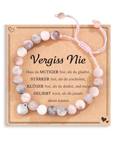 Teenager Mädchen Geschenke, Teenager Mädchen 12 9 10 8 11 18 14 13 15 Jahre Geburtstag Teenage Kinder Armband Kommunion Erstkommunion Jugendweihe Firmung Weihnachtsgeschenke Valentinstagsgeschenk von POWWA