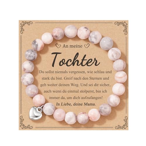 POWWA Geschenk für Tochter, Geschenk für Tochter von Mama für Frauen Damen Weihnachten Valentinstag POWWA Geschenk für Tochter, Geschenk für Tochter von Mama für Frauen Damen Weihnachten Valentinstag von POWWA