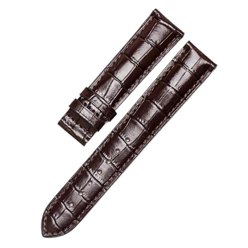 POYNMRE Lederband kompatibel mit Tissot Le Locle T41 T006 PRC200 Uhrenarmband Handgelenk Gürtel Uhr Armband 1853 Herren(Brown no clasp,21mm) von POYNMRE