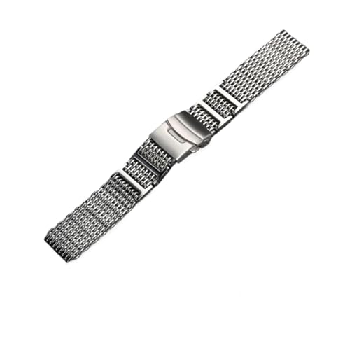 POYNMRE Neues Gummiarmband, kompatibel mit Citizen BJ8050 BJ8050-08E, Edelstahlöse, kleines/kleines Monster, modifiziertes Silikon-Uhrenarmband(3114-silver) von POYNMRE