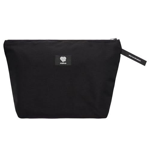 Kulturbeutel Damen Herren Reise – Recyceltes Meeresplastik Handmade in Germany – große Kosmetiktasche Unisex mit Reißverschluss – Organizer Tasche – nachhaltig & robust von PP-Berlin