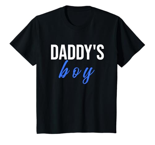 Kinder Daddys Boy Vatertag Vater und Sohn Matching T-Shirt von PP Family Matching