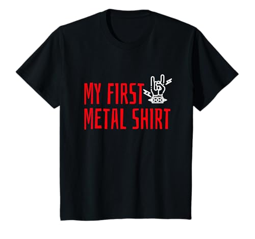 Kinder Heavy Metal Music My First Metal T-Shirt Kinder Heavy Metal Music My First Metal T-Shirt von PP Heavy Metal Kids