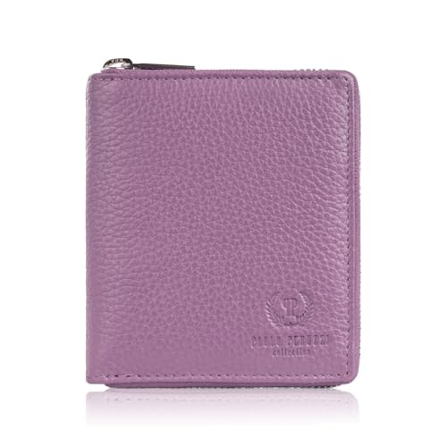 Damen Leder Geldbörse lila mit RFID Schutz Paolo Peruzzi T-139-PI, Rosa, midi Damen Leder Geldbörse lila mit RFID Schutz Paolo Peruzzi T-139-PI, Rosa, midi von PP PAOLO PERUZZI Collection