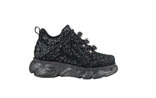 Buffalo Corin x Hoermanseder Glitzer schwarz 40 Sneaker CLD Limited Edition OVP Buffalo Corin x Hoermanseder Glitzer schwarz 40 Sneaker CLD Limited Edition OVP von PP Pink Peachy