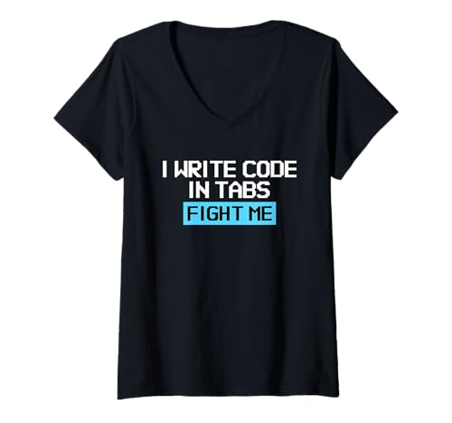 Damen Sarkastischer Software-Ingenieur Programmierer Spruch T-Shirt mit V-Ausschnitt von PP Programmer Fun