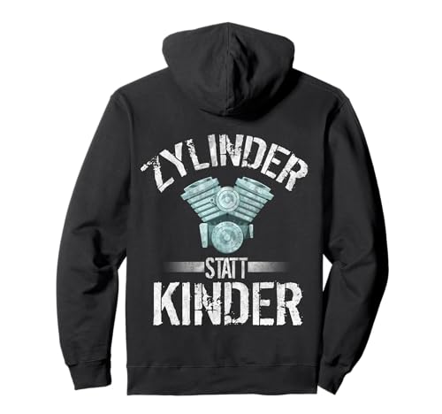 Zylinder statt Kinder Fridays For Hubraum Auto Tuning Spruch Pullover Hoodie von PP Tuning Designs