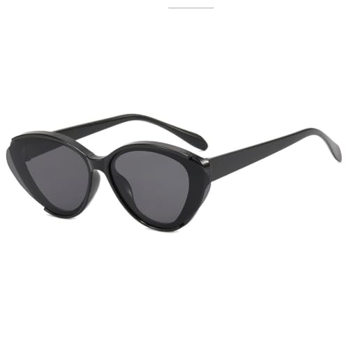 PPFVVTV Cat Eye Sonnenbrille Vintage Gläser Rahmen Retro UV400 Schutz Brillen Mode Brillen für Frauen (1) von PPFVVTV