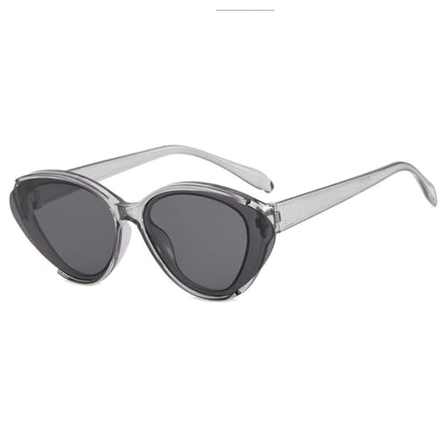 PPFVVTV Cat Eye Sonnenbrille Vintage Gläser Rahmen Retro UV400 Schutz Brillen Mode Brillen für Frauen (3) von PPFVVTV