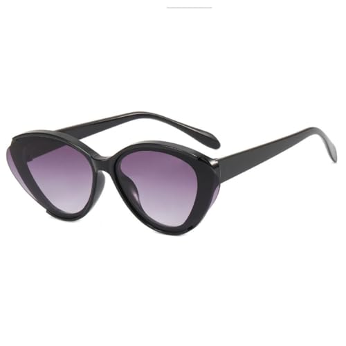 PPFVVTV Cat Eye Sonnenbrille Vintage Gläser Rahmen Retro UV400 Schutz Brillen Mode Brillen für Frauen (5) von PPFVVTV