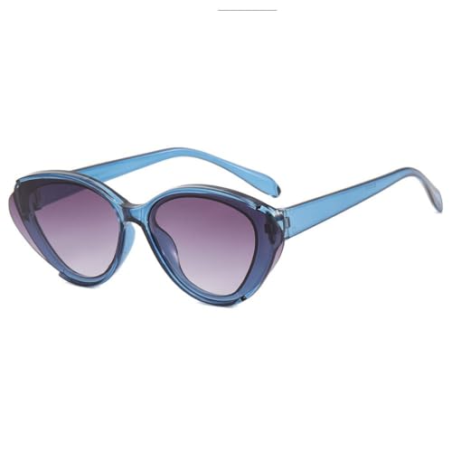 PPFVVTV Cat Eye Sonnenbrille Vintage Gläser Rahmen Retro UV400 Schutz Brillen Mode Brillen für Frauen (6) von PPFVVTV